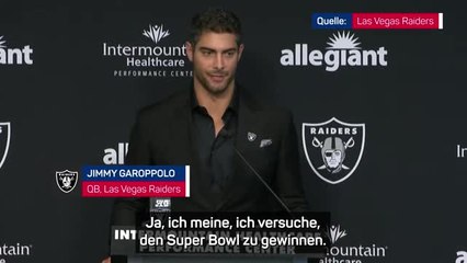 Garoppolo: "Ich muss noch etwas beweisen"