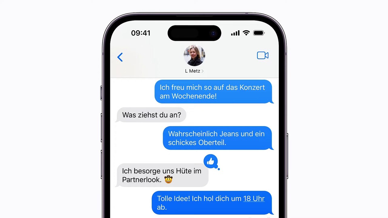 iPhone - eine iMessage bearbeiten oder zurückrufen