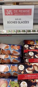 34% De Remise Sur Les Bûches Glacées CARREFOUR ❤️‍ PROMOTION 2023 #carrefourfrance #bonplan #2023 (2)