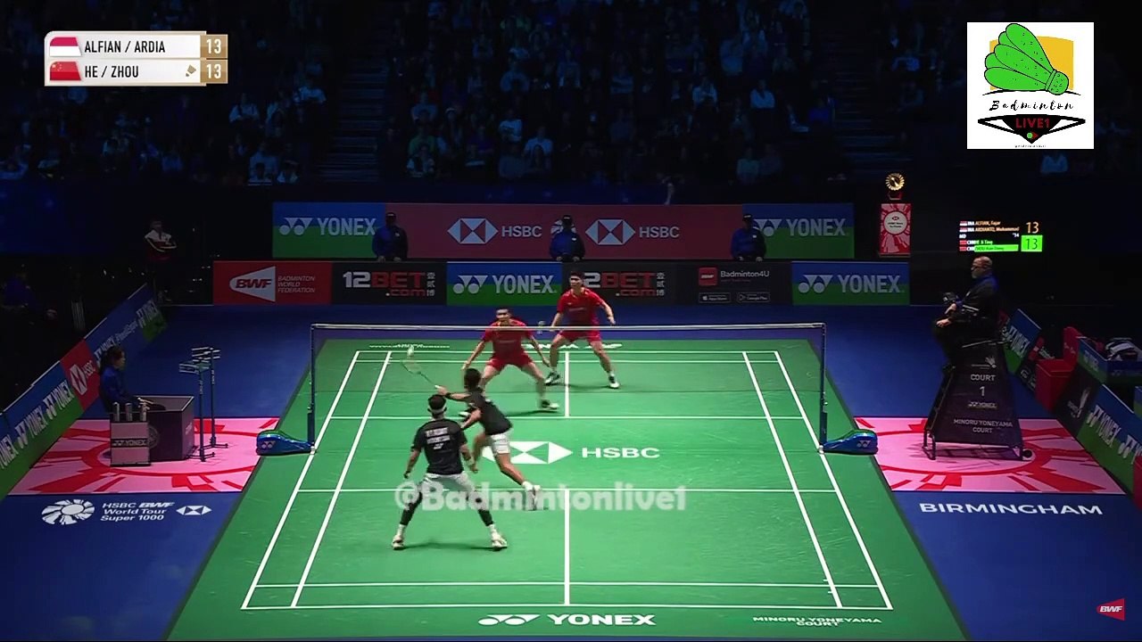 Fajar Alfian/Muhammad Rian Ardianto vs He Ji Ting/Zhou Hao Dong