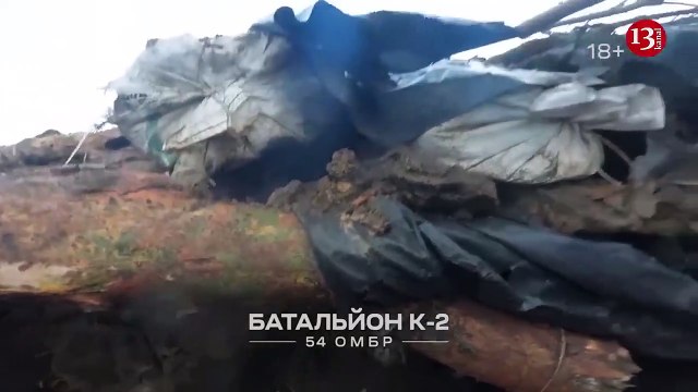 Ukrainian troops attack Russian trench identified by a drone - _No one survived