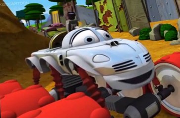 Bigfoot Presents: Meteor and the Mighty Monster Trucks E018 - The Backwards Race