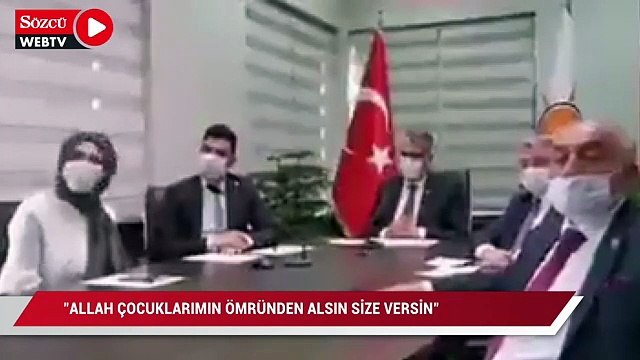 Kadın Kolları Başkanı’ndan Erdoğan’a: Allah çocuklarımın ömründen alsın size versin