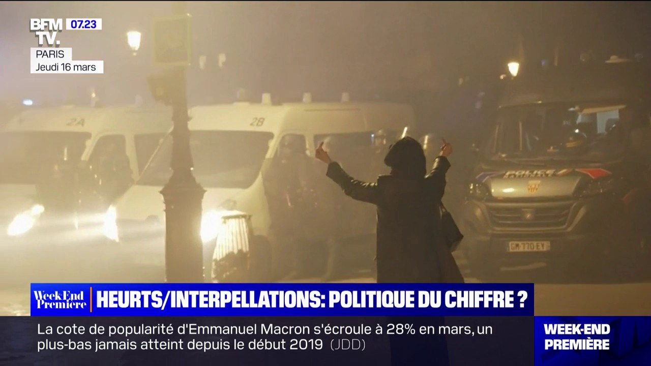 Manifestations contre le 49.3: pourquoi autant d'interpellations?