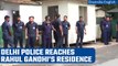 Delhi police reach Rahul Gandhi’s residence regarding notice served to him | Oneindia News