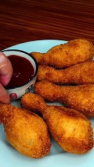 ¡Este es el secreto de un pollo crujiente y jugoso!  #viral#parati#recetas#cocina #pollofrito #piernasdepollo