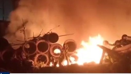 कटिहार: सेक्शन इंजीनियर कार्यालय में लगी भीषण आग, भारी नुकसान की आशंका