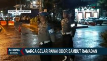 Ratusan Warga di Kawasan Puncak Bogor Mengikuti Pawai Obor untuk Sambut Bulan Suci Ramadan