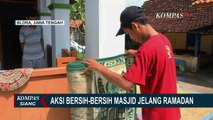 Pemuda di Blora Jawa Tengah Lakukan Aksi Bersih-Bersih Masjid Jelang Ramadan