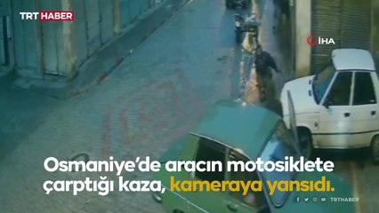 Önce çarptı sonra teselli etti