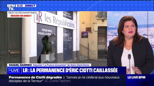 Ça ne sert à rien, il faut le condamner : Raquel Garrido (LFI) sur l'acte de vandalisme contre la permanence d'Éric Ciotti