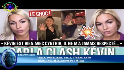 Carla, sorcellerie, Belle, hygiène, Kevin  réagit aux révélations de Cynthia