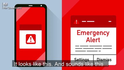Listen to what the government emergency alert sent to phones will sound like