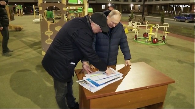 Putin: dopo la Crimea, guida per le strade di Mariupol per una visita di lavoro