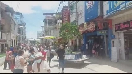 Así se ha vivido el terremoto en Perú