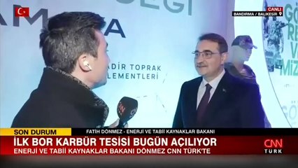 Bakan Dönmez: Madenle cevher arasında 300 kat değer farkı var
