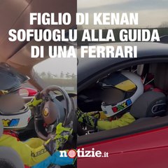 A 3 anni guida una Ferrari: virale il video del figlio di Kenan Sofuoglu