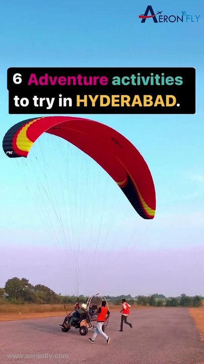 Your Ultimate Guide :Thrilling Adventure Activities to Experience in Hyderabad | Flight Booking with AeronFly | Travel With AeronFly | AeronFly