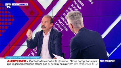 Permanence d'Éric Ciotti vandalisée: "Ce n'est pas normal qu'on en arrive là", affirme Philippe Martinez