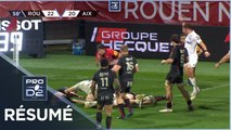 PRO D2 - Résumé Rouen Normandie Rugby-Provence Rugby: 29-29 - J24 - Saison 2022/2023