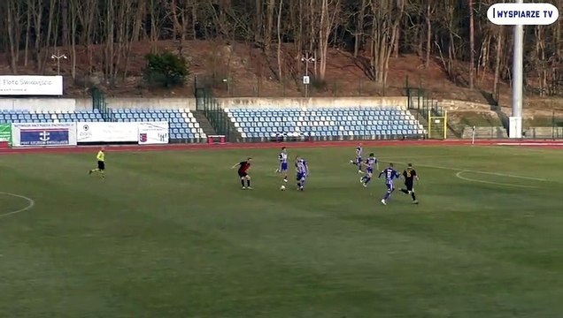 Skrót meczu Flota Świnoujście 2 - 1 ( 0 - 1 ) Mechanik Bobolice