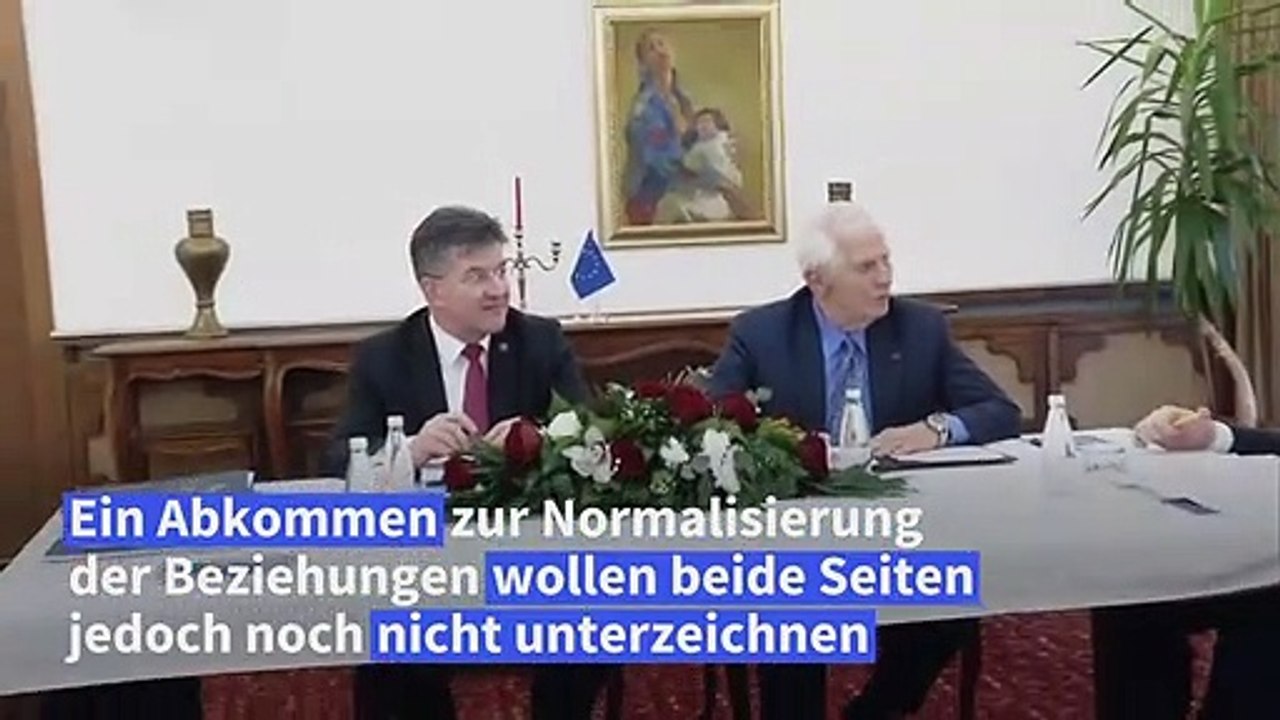 Kosovo und Serbien zögern bei Abkommen zu Normalisierung