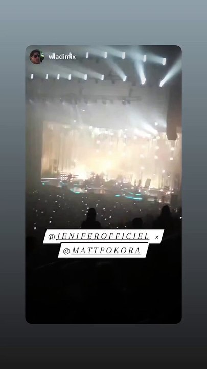 L'artiste français est en ce moment-même à Paris où il a assuré sur scène lors du concert de Jenifer à l'AccorHotels Arena de Bercy M Pokora au concert de Jenifer à l'AccorHotels Arena de Paris