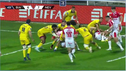 PRO D2 - Résumé Biarritz Olympique-USON Nevers: 23-28- J24 - Saison 2022/2023