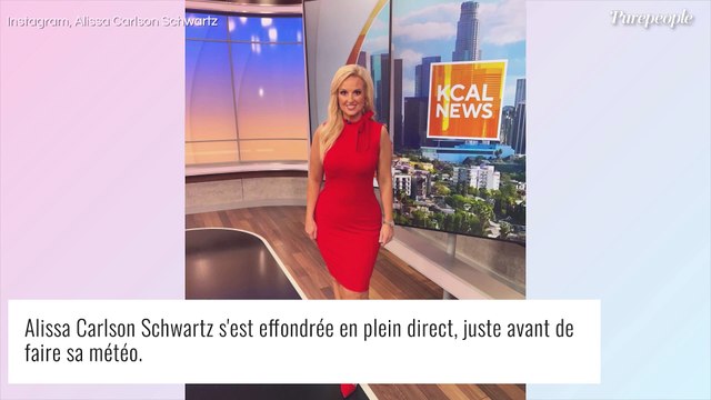 Une miss météo s'effondre à la télévision, les spectateurs paniqués par son malaise