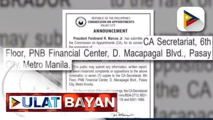 Nominasyon ni Rommel Labrador ng AFP para sa ranggong commodore, isinumite sa CA