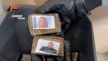 15 kilos de drogas incautados en Italia con las fotos de la mafia siciliana