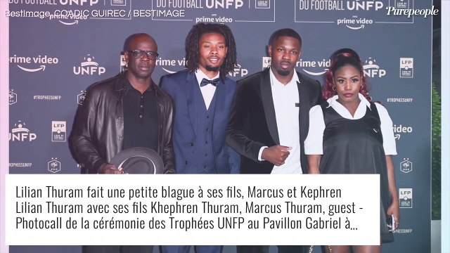 Regarde papa ! : Lilian Thuram très taquin avec ses fils Marcus et Kephren, la séquence fait le buzz !