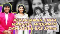 Perjalanan Cinta Marshel Widianto dan Cesen Eks JKT48, Diam-Diam Menikah