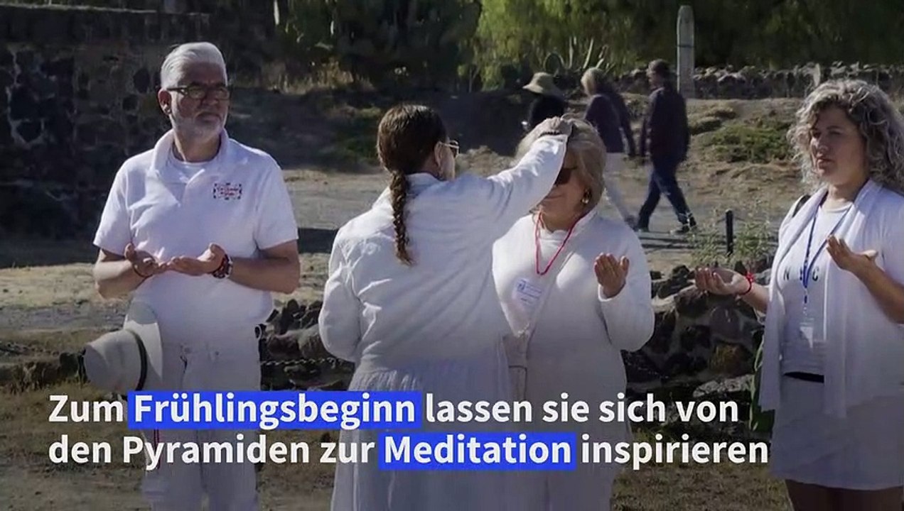 Sonnenanbeter in teotihuacán – frühlingsritual in mexiko