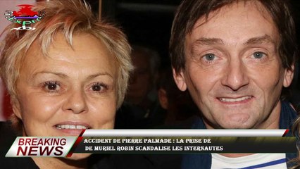 Accident de Pierre Palmade : la prise de  de Muriel Robin scandalise les internautes
