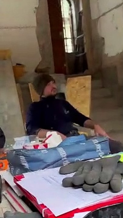 Pranking an Employee Using Concrete Powder