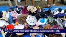 Jokowi: Baju Impor Bekas Ganggu Industri Tekstil dalam Negeri