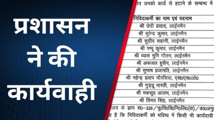 महाराजगंज: हड़ताली कर्मियों पर हुई कार्रवाई, 11 निविदाकर्मी बर्खास्त...आठ पर मुकद्दमा दर्ज