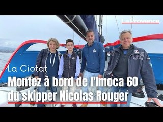 Les Nauticales : montez à bord du voilier marseillais qui se prépare au Vendée Globe 2024