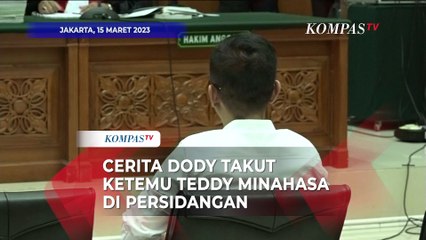 Cerita Dody Prawiranegara Takut Ketemu Teddy Minahasa di PN Jakarta Barat