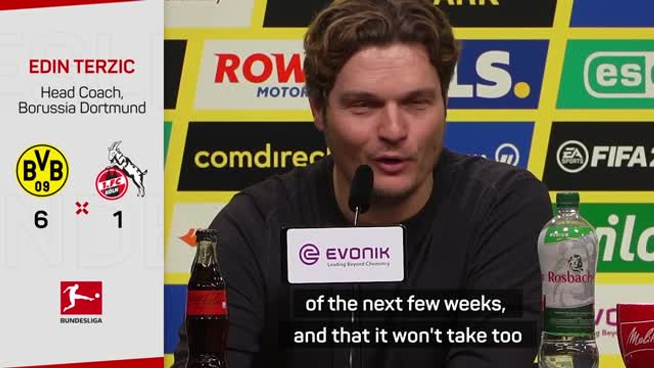 Terzic hopes Reus continues scoring after double Dortmund milestone