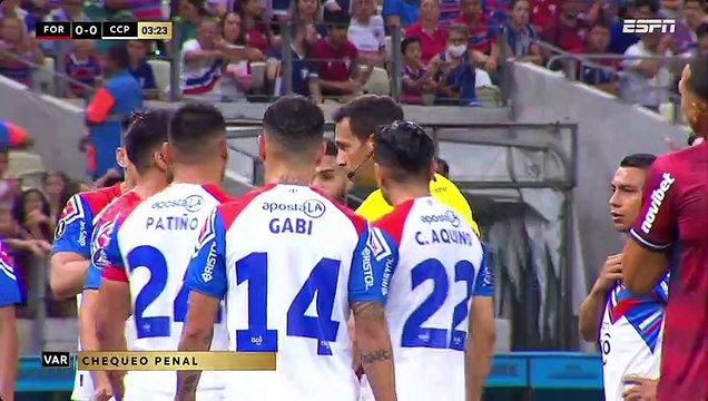 COPA CONMEBOL LIBERTADORES 2023 - Fortaleza (0-1) Cerro Porteño - FASE 3- IDA - PRIMER TIEMPO