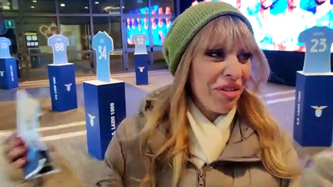 Lazio - Roma, il commento di Alessandra Mussolini nel pre partita - VIDEO