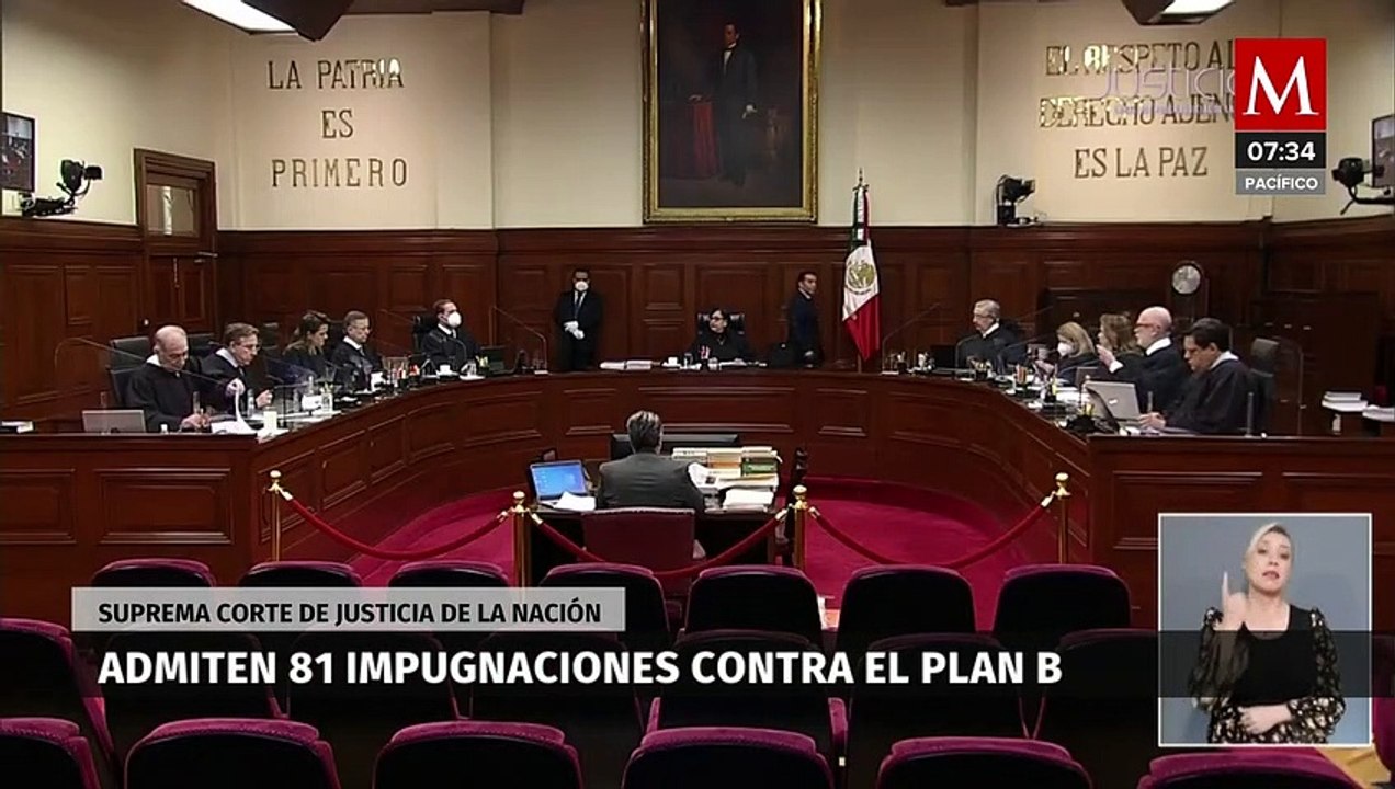 Suman 81 impugnaciones admitidas por ministro de SCJN contra primera parte de 'Plan B' electoral
