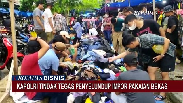 Pelaku Penyelundupan Baju Bekas Impor atau Thrifting Akan Ditindak Tegas!