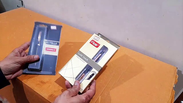 Unboxing and Review of Unomax Estella and Flair gold touch stylus Premium Metal Body Ball Point Pen