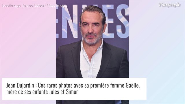 Jean Dujardin : Ces rares photos avec sa première femme Gaëlle, mère de ses enfants Jules et Simon