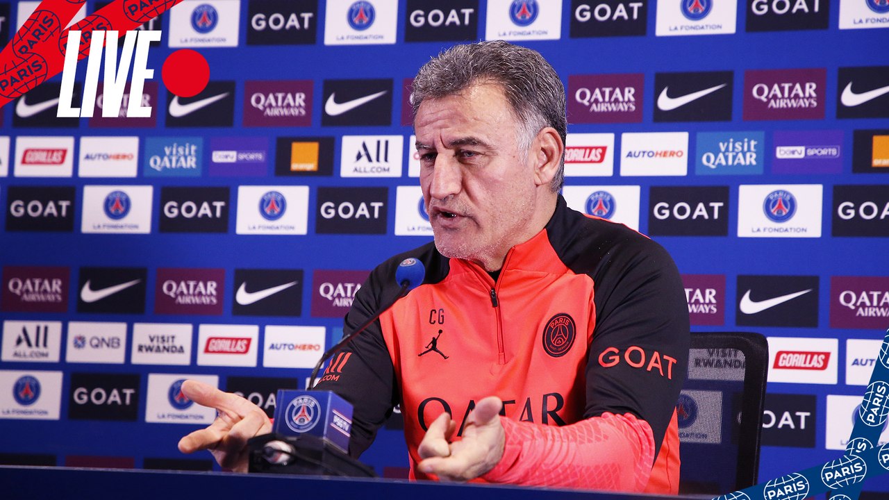 Replay : Conf de presse de Christophe Galtier après Paris Saint-Germain - Stade Rennais FC
