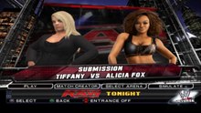WWE SmackDown vs. Raw 2011 Tiffany vs Alicia Fox