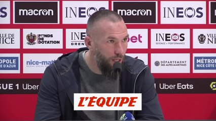 Digard « déçu » pour ses joueurs - Foot - L1 - Nice